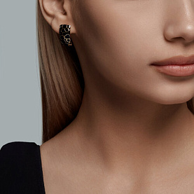 Серьги SOKOLOV - Серебро 925, Эмаль (арт. 93022412)