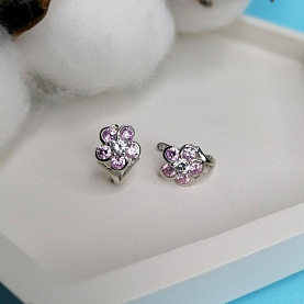 Серьги Галатея - Серебро 925, Фианит (арт. 3239.11)