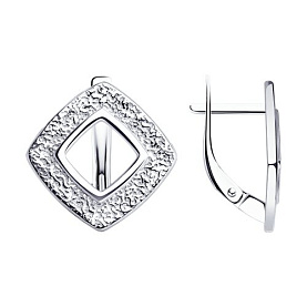 Серьги Diamant - Серебро 925 (арт. 94-120-01578-1)