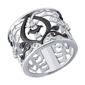 Кольцо Diamant - Серебро 925, Фианит (арт. 94-110-02352-1)