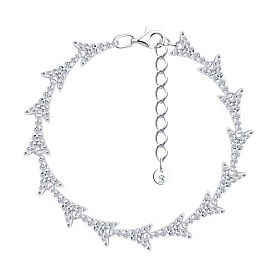 Браслет SOKOLOV - Серебро 925, Фианит (арт. 94051611)