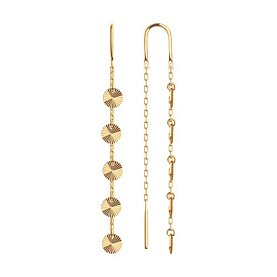 Серьги SOKOLOV - Золото 375 (арт. 028563-4)