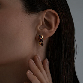 Серьги SOKOLOV - Серебро 925, Гранат (арт. 92021804)