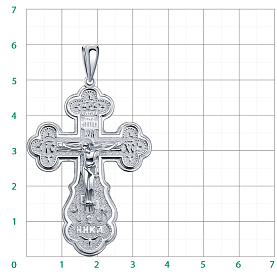 Подвеска Атолл - Серебро 925 (арт. 3364-925)