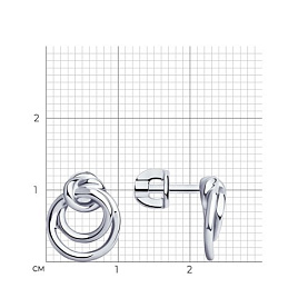 Серьги SOKOLOV - Серебро 925 (арт. 94023910)