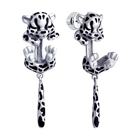 Серьги SOKOLOV - Серебро 925, Эмаль (арт. 94023407)