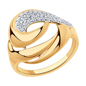 Кольцо Diamant - Серебро 925, Фианит (арт. 93-110-00729-1)