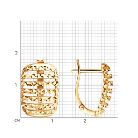 Серьги SOKOLOV - Золото 585 (арт. 0200929)