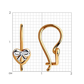 Серьги SOKOLOV - Золото 375 (арт. 31-120-00702-1)