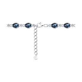 Браслет SOKOLOV - Серебро 925, Swarovski , Фианит (арт. 94051061)