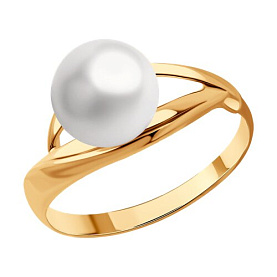 Кольцо SOKOLOV - Серебро 925, Жемчуг культивированный (арт. 92012146)