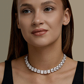 Колье Diamant - Серебро 925, Фианит (арт. 94-170-00082-1)