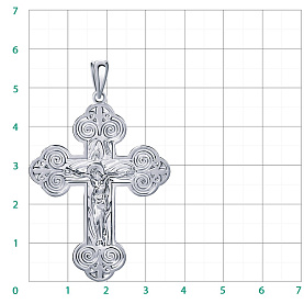 Подвеска Атолл - Серебро 925 (арт. 3317-925)