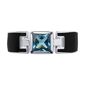 Кольцо SOKOLOV - Серебро 925, Синтетический ситалл , Эмаль (арт. 92011912)