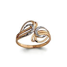 Кольцо Аквамарин - Золото 375 (арт. 52720.8)