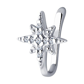 Пирсинг SOKOLOV - Серебро 925, Фианит (арт. 94060105)