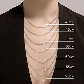 Цепочка SOKOLOV - Серебро 925 (арт. 968050502)