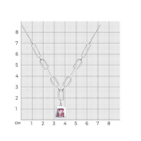 Колье SOKOLOV - Серебро 925, Фианит (арт. 94071083)