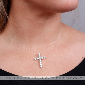 Колье POKROVSKY - Серебро 925, Фианит (арт. 0300369-10775)