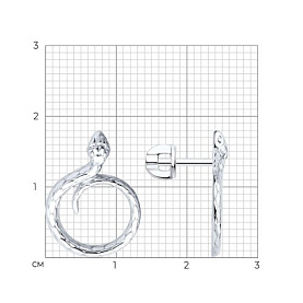 Серьги SOKOLOV - Серебро 925 (арт. 94027056)
