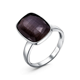 Кольцо Красная пресня - Серебро 925, Серпентин (арт. 23612870-16)