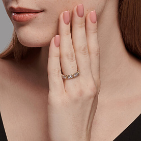 Кольцо Diamant - Серебро 925, Фианит (арт. 94-110-01990-1)