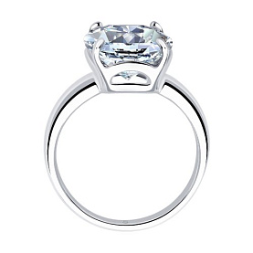 Кольцо SOKOLOV - Серебро 925, Фианит (арт. 94012074)