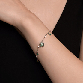 Браслет SOKOLOV - Серебро 925, Фианит (арт. 94051184)