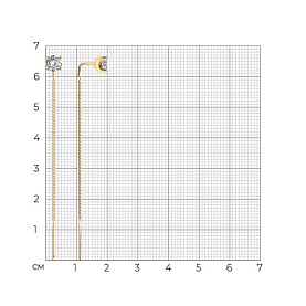 Серьги SOKOLOV - Серебро 925, Фианит (арт. 93022440)