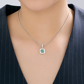 Подвеска SOKOLOV - Серебро 925, Фианит (арт. 94033320)