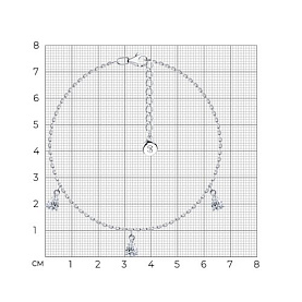 Браслет SOKOLOV - Серебро 925, Swarovski (арт. 94051035)