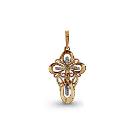 Подвеска Аквамарин - Золото 375 (арт. 12749.8)