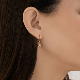 Серьги SOKOLOV - Серебро 925, Фианит (арт. 93022461)