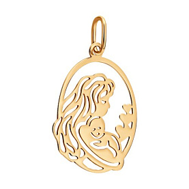 Подвеска Diamant - Золото 585 (арт. 51-130-02429-1)