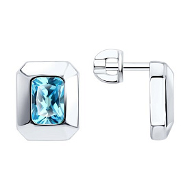 Серьги SOKOLOV - Серебро 925, Фианит (арт. 94026817)