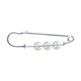 Брошь Diamant - Серебро 925, Жемчуг имитация (арт. 94-140-00046-1)