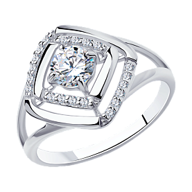 Кольцо Diamant - Серебро 925, Фианит (арт. 94-110-00740-1)