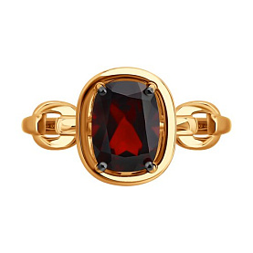 Кольцо SOKOLOV - Серебро 925, Гранат (арт. 92014892)