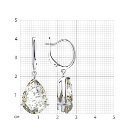 Серьги SOKOLOV - Серебро 925, Кристалл (арт. 94027565)