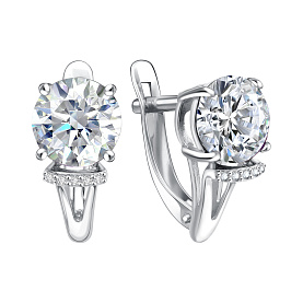 Серьги Talant - Серебро 925, Фианит (арт. 10-72-0001-24084)