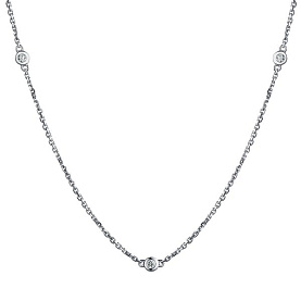 Колье Platinum Lab. - Платина 950 (арт. ПХ-025-01)