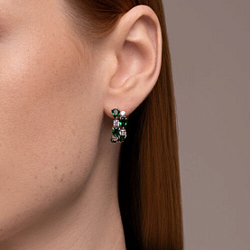 Серьги SOKOLOV - Серебро 925, Фианит (арт. 94026475)