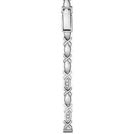 Браслеты для часов Platinor - Серебро 925, Фианит (арт. 006096)