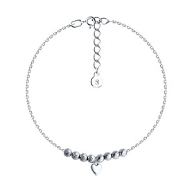 Браслет SOKOLOV - Серебро 925, Эмаль (арт. 94050433)