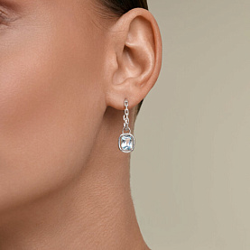 Серьги SOKOLOV - Серебро 925, Топаз (арт. 92025385)