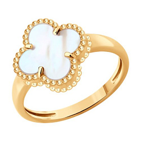 Кольцо SOKOLOV - Золото 585, Перламутр (арт. 717203)