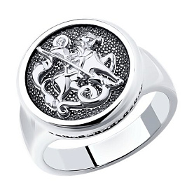 Кольцо SOKOLOV - Серебро 925, Фианит (арт. 95010233)