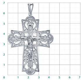 Подвеска Атолл - Серебро 925 (арт. 3307-925)