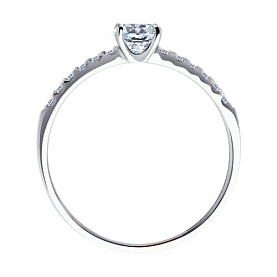 Кольцо Diamant - Золото 585, Фианит (арт. 52-110-02334-1)