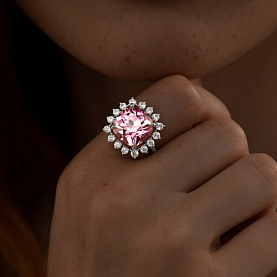 Кольцо SOKOLOV - Серебро 925, Фианит (арт. 94013866)